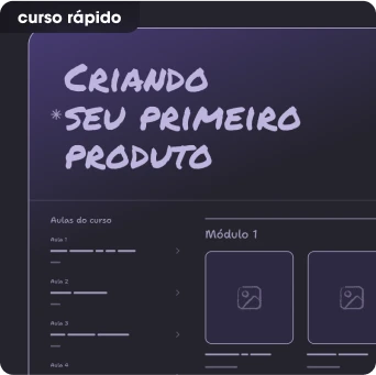 Criando seu primeiro produto